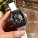 Clone Richard Mille RM 12-01 Black Bezel White Rubber Watchband_th.jpg